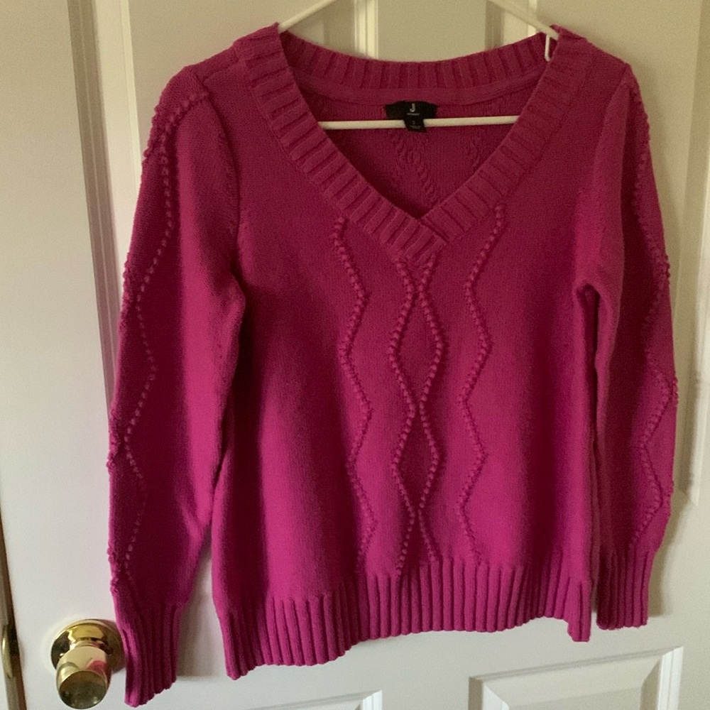 Jason Wu Women’s Pink Texture Stitch Sweater Size S